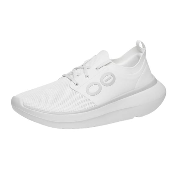 Zapato de recuperación OOFOS Oomy Stride, blanco, para hombre, talla 11.5