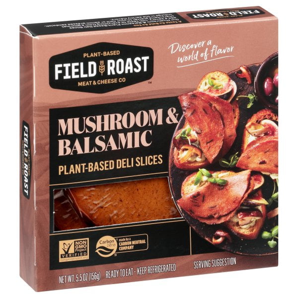Field Roast Mushroom &amp; Balsamic PlantBased Deli Slices