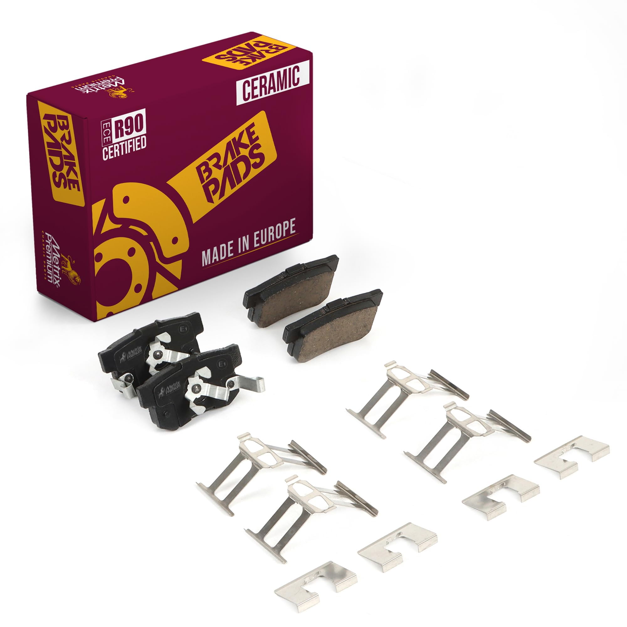 Wagner QuickStop ZD1521 Ceramic Disc Brake Pad Set Fits select