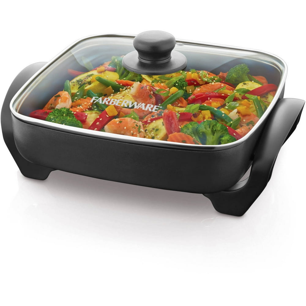Farberware Royalty 11" Black Electric Skillet