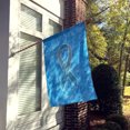 thumbnail image 2 of Carolines Treasures AN1206CHF Blue Ribbon for Prostate Cancer Awareness Canvas House Flag Size - 28 x 40 In., 2 of 4