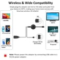 thumbnail image 4 of Wireless display adapter, 1080P HD screen mirroring dongle media video streamer to HDTV/monitor/projector,  with iOS/Android/Windows/Mac, 4 of 7