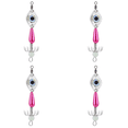 thumbnail image 1 of 4uds. Señuelo de pesca trampa luz forma de ojo con gancho LED para noche azul, 1 of 2