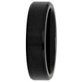 thumbnail image 2 of Mens Black IP Cobalt Satin Finish Wedding Band - Mens Ring, 2 of 4