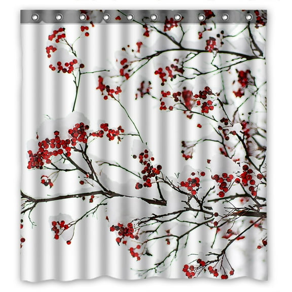 Red Shower Curtains