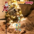 thumbnail image 5 of 32.5 Inch Tall Santa Claus Outdoor Solar-Powered Sprinkler Light Design, Can Be Hung In Courtyards & Lawns & Paths Christmas Yard Decoration, 5 of 7