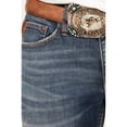 thumbnail image 2 of Moonshine Spirit Men's Cantina Wash Decker Slim Straight Stretch Denim Jeans Medium Wash 31W x 34L  US, 2 of 4