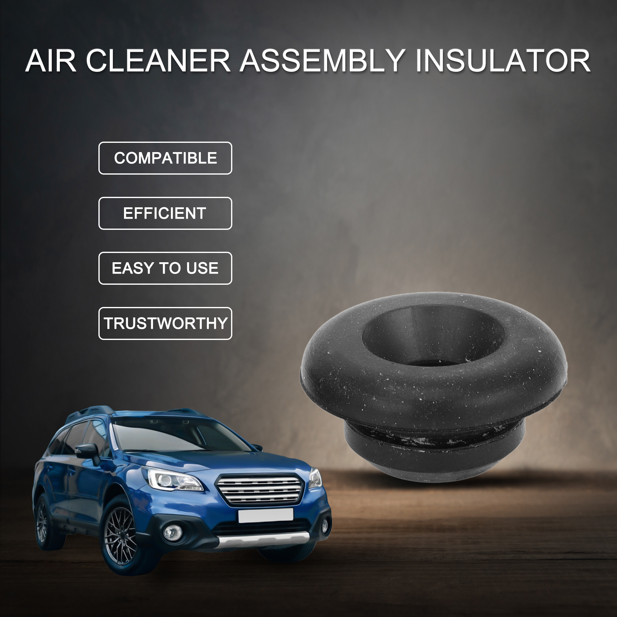 Unique Bargains Air Cleaner Assembly Insulator for Chevrolet Camaro Engine Filter Grommet