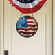 thumbnail image 5 of Fiudx Colgante Acrílico Del Día de La Independencia, Diseño de Bandera Roja, Blanca y Azul Brillante, Duradero y con Buena Transmisión de Luz, Perfecto para La Puerta de Casa o Tienda, Decoración Nav, 5 of 7