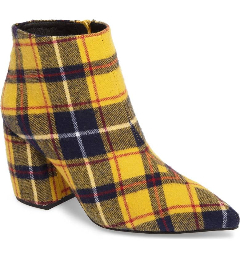 jeffrey campbell plaid booties