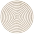 thumbnail image 2 of Safavieh Easy Care Beckah Geometric Machine Washable Area Rug, Sage/Ivory, 4' x 4' Round, 2 of 7