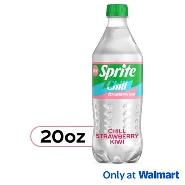 Sprite Chill Strawberry Kiwi Bottle, 20 fl oz