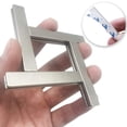 thumbnail image 2 of Imán fuerte, paquete de 4 imanes de neodimio de 60 x 10 x 3 mm, tiras magnéticas, barras magnéticas, imanes permanentes de tierras raras con adhesivo de doble cara, barra magnética para manualidades,, 2 of 5
