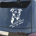 thumbnail image 4 of Flmtop Ban Stupid People Not Breed Pitbull Auto Car Styling Sticker Body Window Decal, 4 of 6