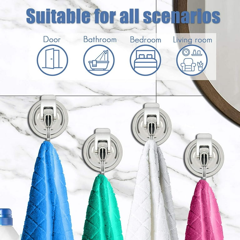 Powerful Vacuum Suction Cup Hooks Bathroom Suction Cup Corner