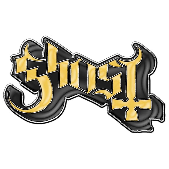 Ghost Pin Badge Classic Band Logo new Official Metal Lapel
