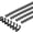 Black, variant on 8.5mm(0.3") Spiral Binder Ring,10 Pcs 30 Rings 25 Sheet Capacity Comb Binding Spines for Binding Paper Sheets Notebook Calendar Picture Album, Clear