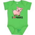 thumbnail image 3 of Inktastic I Love Piggies- Cute Pig Boys or Girls Baby Bodysuit, 3 of 5