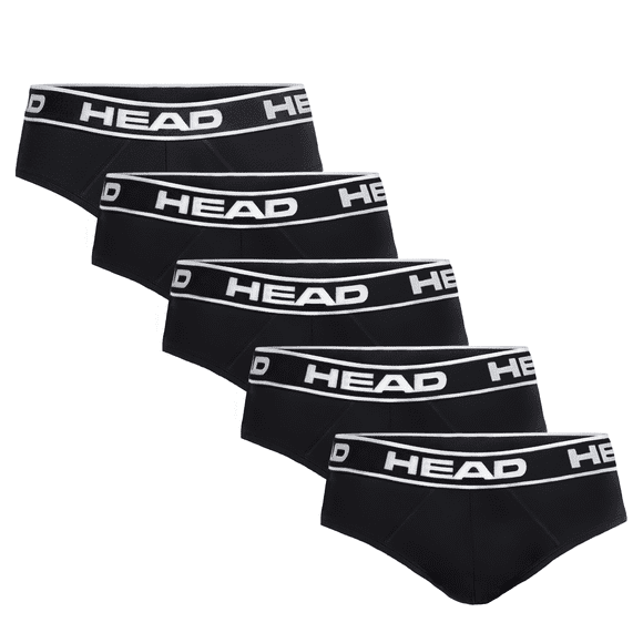 HEAD Briefs Men's Underwear, Active fit and soft waistband, Stretch Fabric, 5 PK Multi-pack