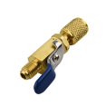thumbnail image 4 of 1x Straight Ball Valve 1/4in SAE 800PSI For Car R410a AC Hose, 4 of 11