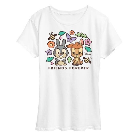 Disney - Thumper Friends Forever - Women's Short Sleeve Graphic T-Shirt