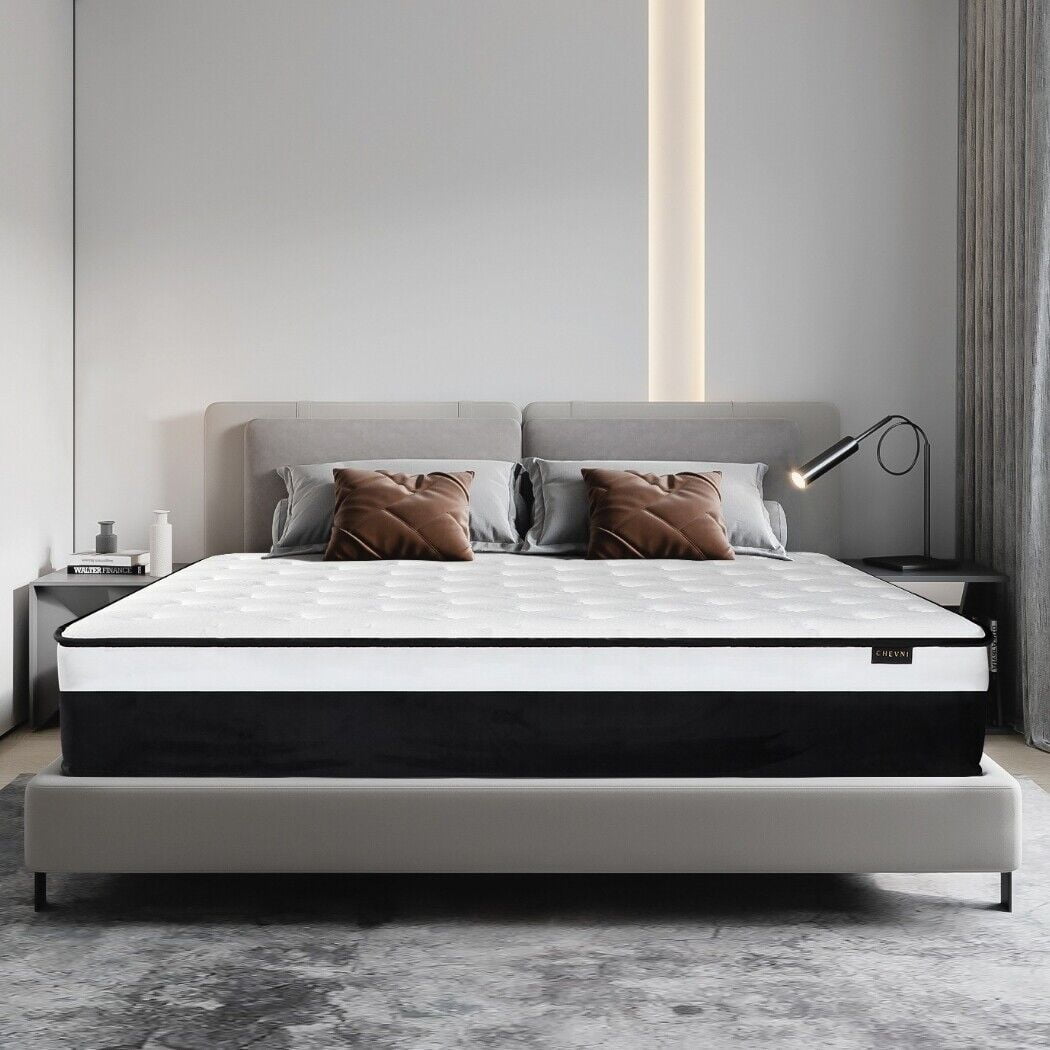 14" King Hybrid Mattress CertiPUR-US Certified Memory Foam Pocket Spring Mattress Medium Firm in a Box