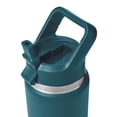 thumbnail image 4 of Tapa con pajita para botella YETI Rambler, color agave, verde azulado, 4 of 6