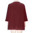 thumbnail image 3 of TYGHBN Women's Basic Crew Neck T Shirt Casual Comfortable Soft Pure Color Tee Top for Daily Wear Outfit with Jeans Skirts Ladies Workout Womens Long Sleeve Cold Gear Short Sleeve Athletic Top Womens, 3 of 8