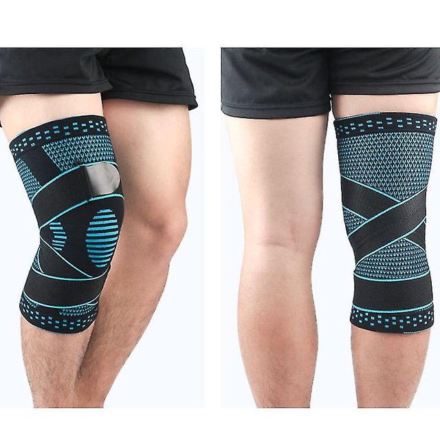 Rodillera Soporte medial Protección de compresión fuerte Rodilleras antideslizantes Correr Senderismo Fútbol Baloncesto Rodilleras Manga ShuxiuWang 8390612915208