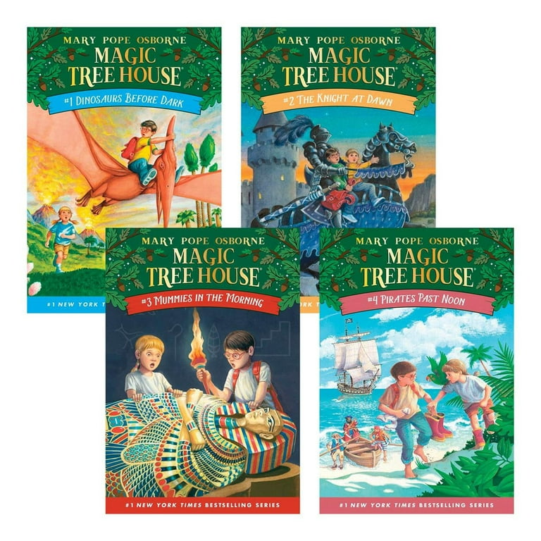 Magic Tree House Set: Includes Volumes 1-8, (Paperback) - Walmart.com