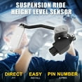 thumbnail image 2 of Sensor de Nivel de Altura de Suspensión de Aire Unique Bargains para Volvo S60 11-16 No.31288272 Sensor de Nivel de Altura Frontal Derecho, 2 of 7