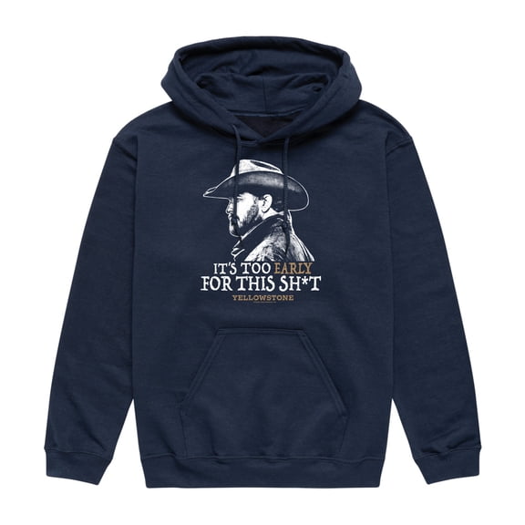 Yellowstone - Rip Too Early For This Sh-T Graphic Fleece Pullover Hoodie