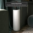 thumbnail image 5 of Red Lantern 24" White Porcelain Umbrella Stand, 5 of 7