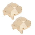 thumbnail image 3 of Fosa Brass Front Rear Axle Cover For SCX10 III AX103007 1/10 RC Car Model Accessory, 3 of 8