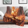 thumbnail image 2 of Pokemon Eevee Throw Blanket Cute Flannel for Boys Girls Men Women, 2 of 7