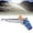 Bore size：1.97inch/ Silver Blue, variant on 360° Irrigation Spray Impact Gun Adjustable Impact Area Water Irrigation Spray Tool Kit for Garden Agricultural, Horticultural, , Farms, Orchards, (Interface Diameter: 1.5inch)