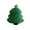 A-Mint Green, variant on Cute Christmas Tree Plush Throw Pillow, Soft Mint Green Xmas Tree Shaped Decorative Cushion with Golden Star, Embroidered Face Accent Pillow for Sofa Couch Bedroom Christmas Home Decor