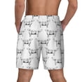 thumbnail image 4 of Goofa Labrador Retriever Dog Printed Men's Swim Trunks Board Shorts Quick Dry Mens Swimming Trunks with Compression Liner,Breathable Fit Hawaii Beach Shorts-, 4 of 9