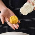 thumbnail image 2 of Mooncake Mold 63g流心 奶黄- Cookie Stamps Plastic Hand Press Text Shape Kitchen Gadgets DIY Baking Pastry Tool 2in(流心 奶黄), 2 of 13