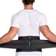 thumbnail image 2 of Corrector de postura y soporte lumbar ajustable de grado profesional de Tommie Copper. Correas flexibles y transpirables para soporte lumbar, postura y soporte muscular. Unisex, negro. Talla L/XL., 2 of 5