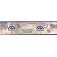 thumbnail image 2 of Colorado Rockies MLB Équipe de Baseball Fan de Sport Papier Peint Frontière Design Moderne, Rouleau 15' x 6'', 2 of 3