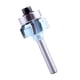 thumbnail image 4 of 1/4 Pulgadas Vástago R2mm Roundover Bit Carpintería DIY Herramientas Eléctricas Duraderas Para Mejoras Para Sharpla Brocas de enrutador 4 dientes, 4 of 7