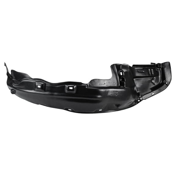 TRQ Front Right Inner Fender Liner Black Passenger Side Fits Select 1992-1996 Honda Prelude HO1249104