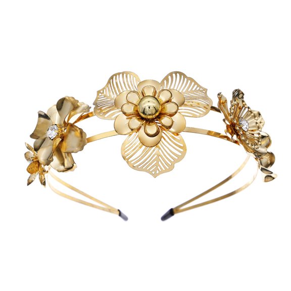 Fashion Bridal Headband Hair Accessories Wedding Headpieces Women Hairband for Party Holiday Banquet Photo Prop Decor