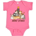 thumbnail image 3 of Inktastic Merry Catmas with Cat Tree and Yellow Star Boys or Girls Baby Bodysuit, 3 of 5