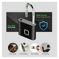 thumbnail image 4 of Keyless Smart USB Charging Fingerprint Lock Padlock Waterproof Door Unlock Portable Anti-theft ,Smart and Safe, 4 of 5
