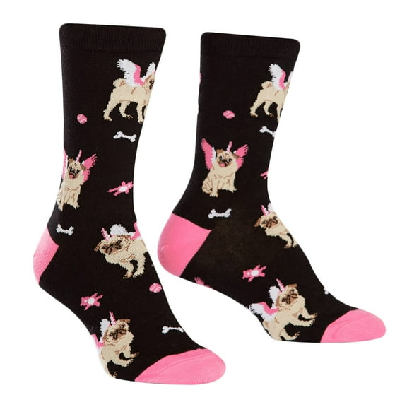 Sock It To Me Pugasus Womens Crew Socks