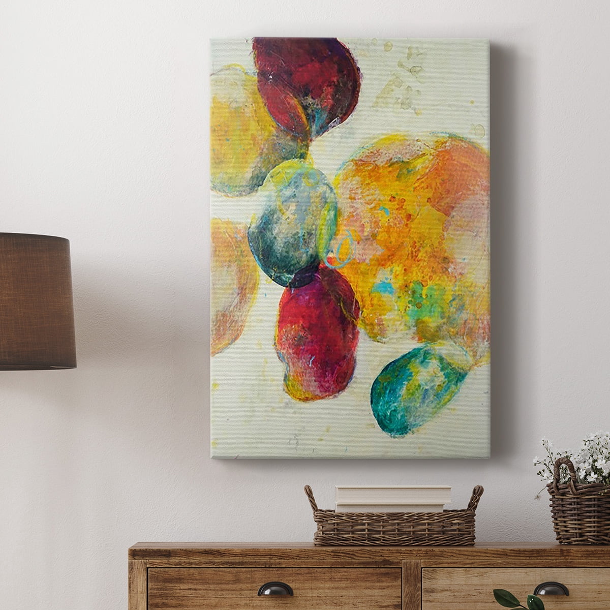Earthy Fragments I Premium Gallery Wrapped Canvas - Ready to Hang