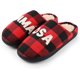 thumbnail image 1 of Pantuflas de Invierno para Mujer, Zapatos Cómodos Cálidas de Casa de Inviernos, Antideslizantes con Suela de Goma, Zapatillas de Invierno para Interior y Exterior, 1 of 3
