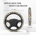 thumbnail image 5 of Naloa Cute Dogs Collage Elastic Steering Wheel Cover, Auto Steering Wheel Cover – 15 Inch , Comfortable Grip, Fit Suvs,Vans Cars,Trucks, 5 of 8